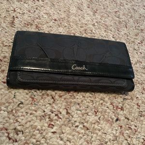 Black Coach wallet